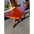 Beautiful Mahogany Duncan Fife Style Dining Room Set Table And 6 Chairs