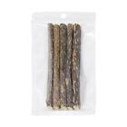Catnip Cat Sticks 5pcs Silvervine Chew Toy Natural Catnip Teeth Cleaning Snack 
