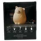 Ceramic Bunny Night Light Nursery Lamp Remote Timer Battery New In Box Demdaco