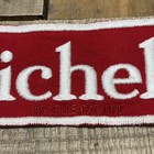 Vintage 9 5    Large Back Of Jacket Shirt Size Michelob Beer Patch Red    Aa