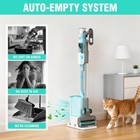 Haushof Cordless Handheld Vacuum Cleaners 250w Hepa Filter Anti-tangle Brushroll