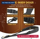 Padded Saxophone Shoulder Harness Neck Strap  Adjustable  Gray