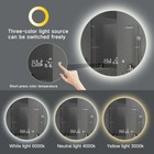 Led Lighted 24    32  Wall Mounted Frameless Smart Bathroom Vanity Round Mirror