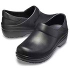 New Crocs Women   s Sz 6 Slip Resistant Shoes Neria Pro Ii Clogs Nurse  work Black