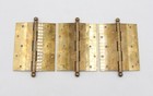 Set Of Vintage Classic 6 X 5 In  Brass Butt Door Hinges