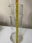 Vintage Martini Pitcher With Blown Glass Stirrer  pitcher Is 11 5 In Tall 