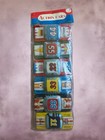 Vintage 6 In Pkg Nos Tin Litho Friction Cars 1950   s Japan Mint Bold Colors