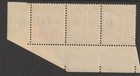E-257 - Gb 1941 Kg6  2d Pale Orange Corner Strip With Paper Fold Fine Mint