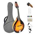Mandolin Instrument A Style  8 String  Lightweight Basswood Body - Acoustic