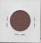 Portland Oregon - Rose City Club - Undenominated Trade Token - Red Fiber Var