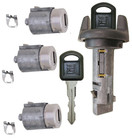 Passlock Ignition Switch Lock Cylinder   Door   Rear Tumbler Set Oem 2 Gm Keys