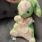 Vtg Sterling Best Ever Plush Toy Green Bunny Rabbit Easter Stuffed Animal