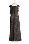 Elegant Tadashi Shoji Formal Evening Gown In A Sophisticated Black And Nude Colo