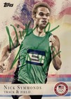 Nick Symmonds        signature   Autograph              2008   2012 Olympian