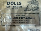 A Golden Heritage Booklet Dolls   Bears Antique Dolls Miniature Toys 1900-1930