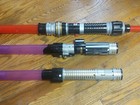 Star Wars Darth Vader Lightsaber Red W  Small Saber Hilt 2009 Lfl  untested 