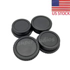 4pcs Rear Lens Cover   4pcs Camera Body Front Cap For Canon Eos Ef Dslr Slr Lens