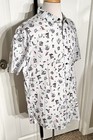 O neill Men   s Short Sleeve Button-up Shirt New Merica Patriotic Design Sz L Nwt