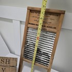Vintage Columbus Washboard Co Dubl Handi Wood Metal Silks Hosiery Lingerie 