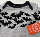 Wonder Nation Baby 12 Months Halloween Bats Clothes Romper Cute Creeper New