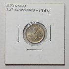 1964 Belgium 25 Centimes 1st Year Issue