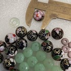 Assorted Vintage Chinese Beads Cloisonne  Stone  303