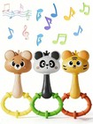 1pc Baby Rattle Toy Infant Early Learning Grip Development Toy