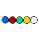 60mm Arcade Button Led Dome Illuminated With Microswitch For Jamma Mame Game New
