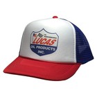 Vintage Lucas Oil Racing Nascar Foam Front Trucker Hat Snapback Mesh Cap