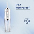Cordless Rechargeable Water Dental Flosser Oral Irrigator With 3 Modes   4 Tips