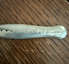 Whale Art Co  Antique Silver Handle Embroidery Needle Sewing Tool St  Louis Mo
