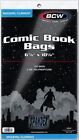 100  Bcw 2-mil Current Modern Poly Bags   Comic Boards Acid Free Safe Storage