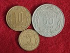 1958 Cameroon 5   10 Francs   1960 50 Francs