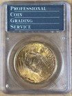 1922  20 Gold St  Gaudens Pcgs Ms62 Rattler Holder 