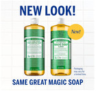 Dr  Bronner s Pure-castile Magic Soap - Almond 32 Oz 4-pack  total 128 Oz  New 