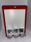  2 Vend Red 3 Column Sticker Tattoo Pokemon Card Vending Machine Sports Cards