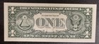 1995 One Dollar Federal Reserve Note  1 - Partially Missing Print Error  92313