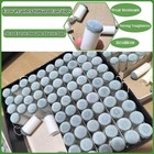 20-piece Pool Cue Tip Replacement Kit  4 Sizes For Billiard Accessories New