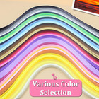 9 Sets Multi-color Quilling Paper Strips Kits 900 Strips 42 Colors  10mm Width  