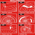 Chao Yang 2pack Road Bike Tire Set Foldable Clincher Bicycle Tire 700x23c 120psi
