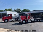 2006 Kenworth W900 Tri-axle Day Cab Cat Truck 867010 Miles Red Manual