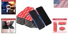 Heavy Duty Hook And Loop Strips 1 2x3 2in  Waterproof   Heat-resistant - 8 Pcs