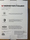 Monster Wall Tap Plug 6-outlet Extender With Outlet Surge Protector For Home