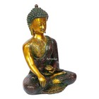 Brass Lord Gautam Buddha Idol Figurine Home Decor Vastu Feng Shui Buddhism