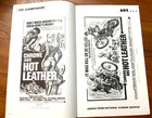Vintage 1971 Chrome   Hot Leather Pressbook Bikers   Grindhouse