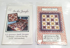 Lot Of 8 Quilt Patterns Log Cabin Block Oriental Fans Provence Jungle   More