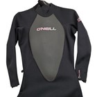 O neill Women s Reactor 3 2mm Back Zip Full Wetsuit Black Size 12 Read Condition