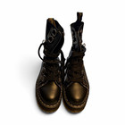 Dr  Martens Jadon Xl Black Combat Boots Lace-up Round Toe Men   s Us 9 Eu 42