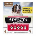 Advecta Ultra Flea And Tick Treatment Dogs X-large 4 Month Supply  Over 55lbs