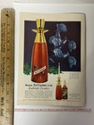 Old Fitzgerald Bourbon Whiskey Christmas Print Ad 1955 Vintage Stitzel Kentucky
